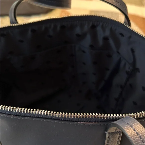 Kate Spade Nylon Navy Blue Hayden Large Tote - Picture 4 of 7